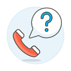 streamline icon call question140x140